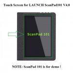 10inch LCD Touch Screen Digitizer for LAUNCH ScanPad101 V4.0